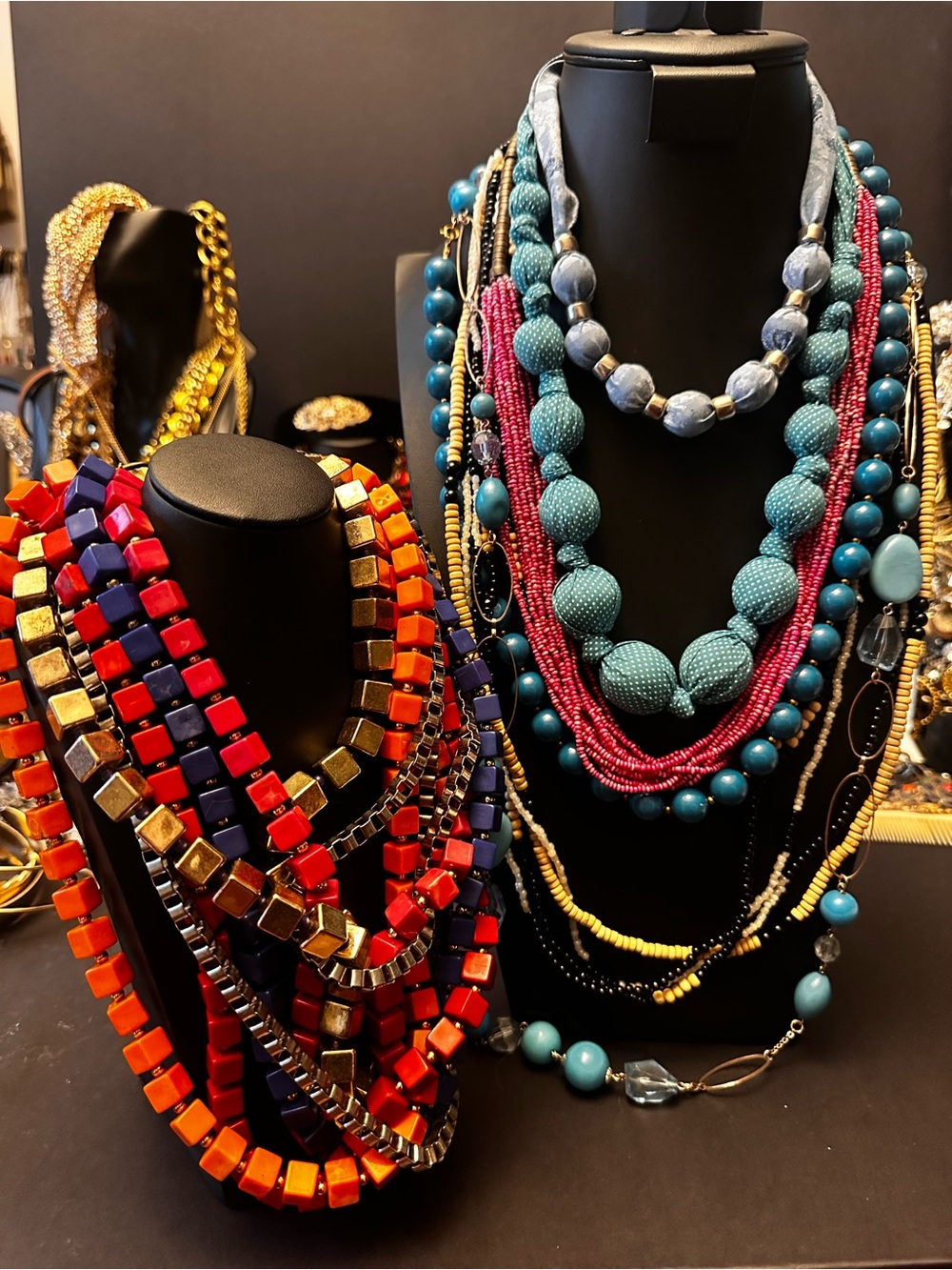Clearance ‼️7 statement Necklaces 1 lb plus Bundle SALE